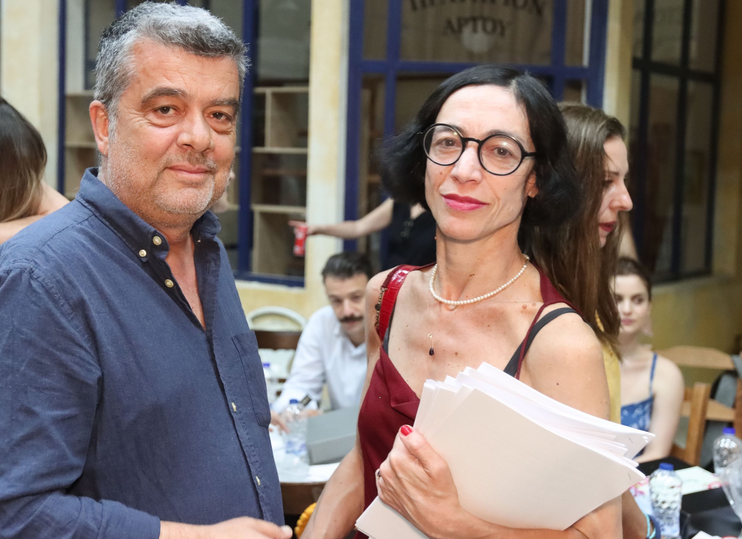 νέα δραματική σειρά του ΣΚΑΪ, «Οι Πανθέοι». 