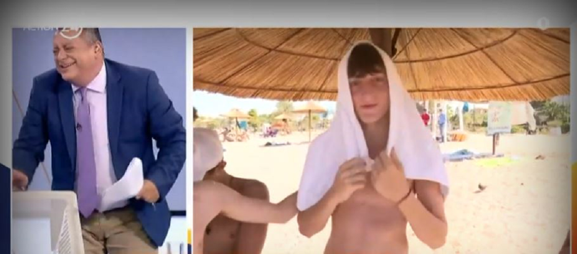 Γλυφάδα: «Θα μείνουμε εδώ στην παραλία, σας περιμένουμε κορίτσια» – Η επική ατάκα on air