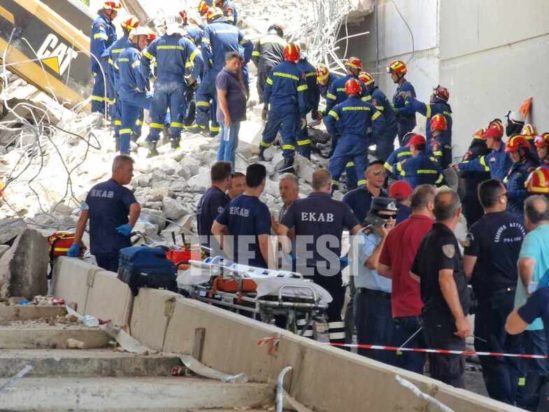 Πάτρα κατάρρευση Γέφυρας