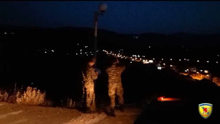 Περιπολίες Ένοπλες Δυνάμεις φωτιά