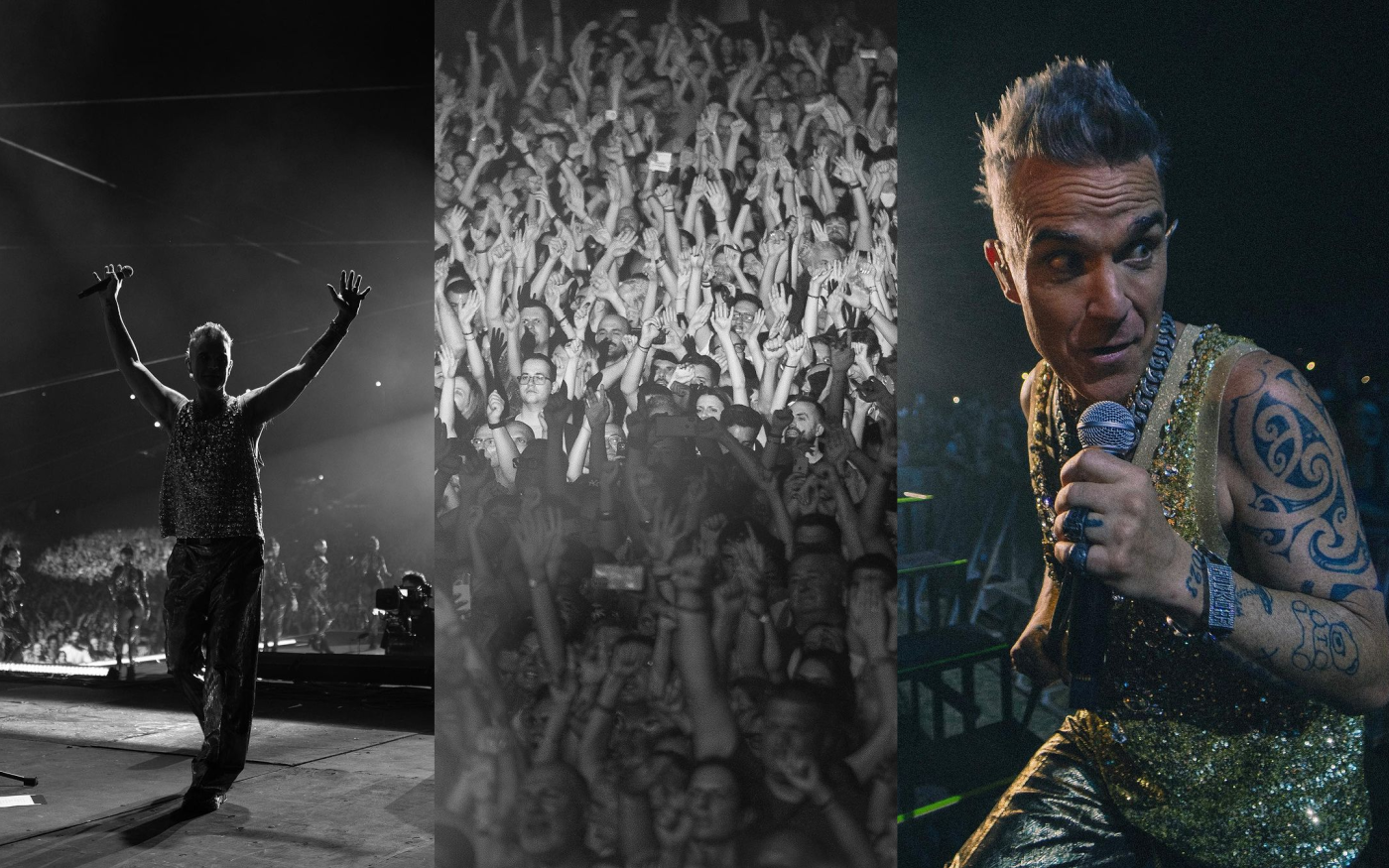 Robbie Williams: Οι 9 φωτογραφίες από τη συναυλία του στην Μαλακάσα – «Ευχαριστώ Ελλάδα»