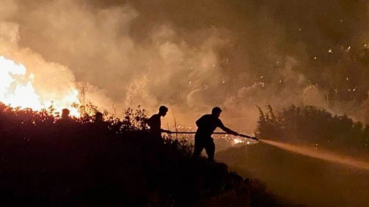 Φωτιές: Ολονύχτια μάχη με τις αναζωπυρώσεις σε Ρόδο και Κέρκυρα – Διάσπαρτες εστίες σε Κάρυστο και Αίγιο