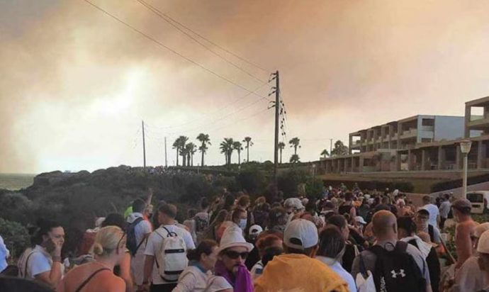 Ρόδος εκκένωση