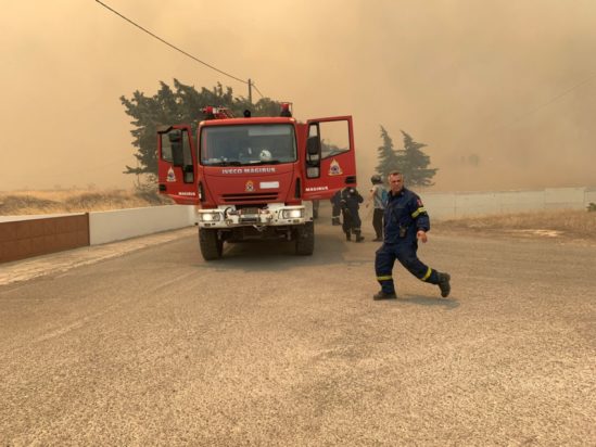 Ρόδος φωτιά