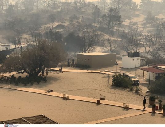 Ρόδος φωτιά