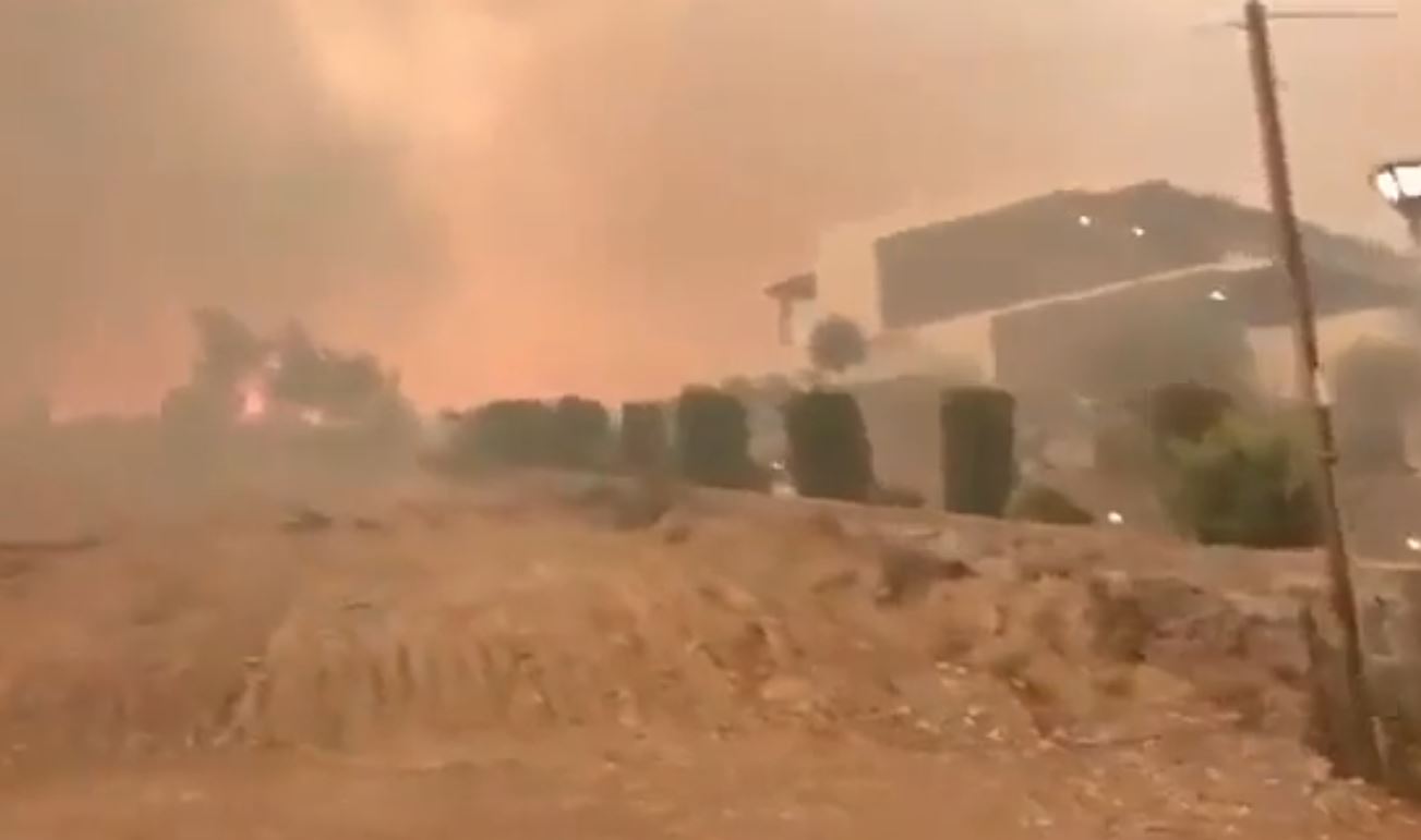 φωτιά Ρόδος