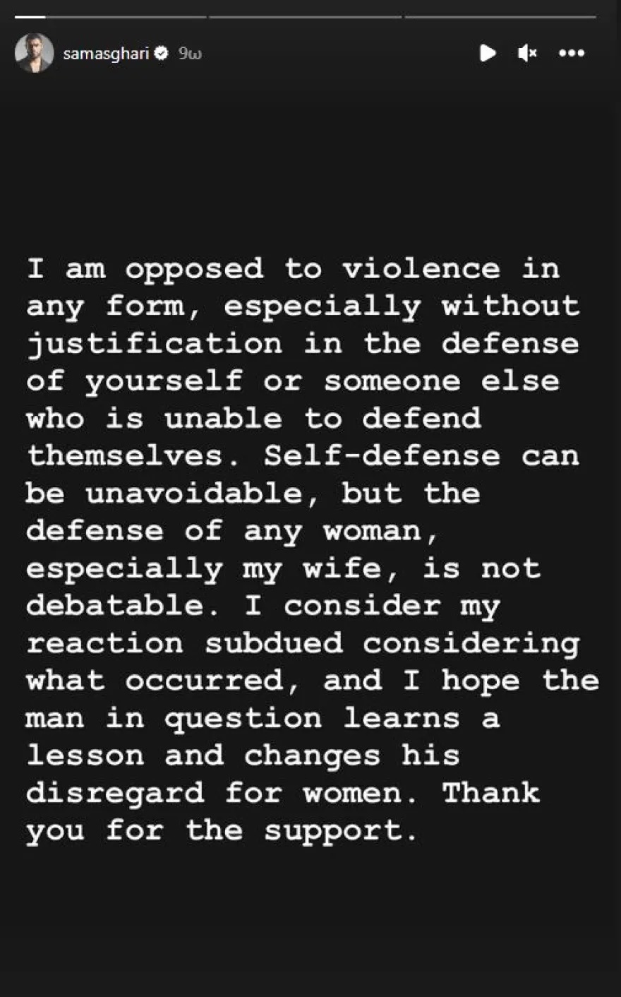 Σαμ Ασγκάρι Instagram