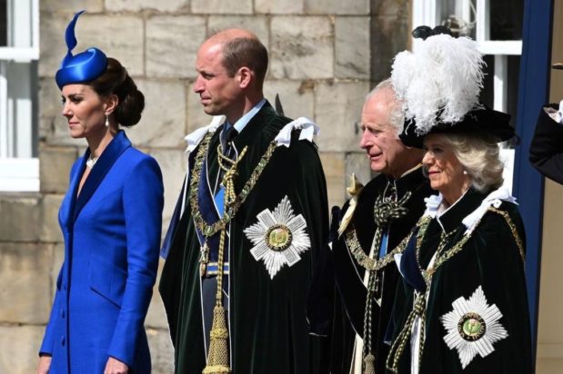 βασιλιάς Κάρολος Καμίλα Κέιτ Μίντλετον
