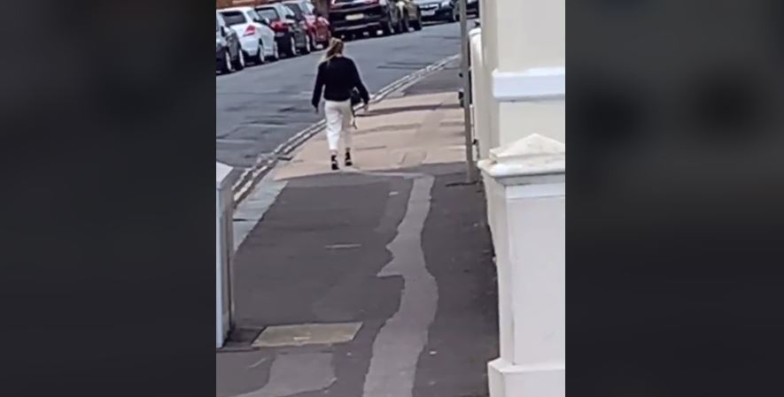 TikTok γυναίκα πάγωσε