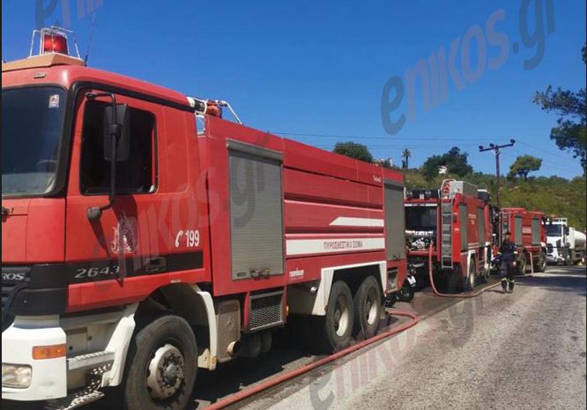 Φωτιά στον Βαρνάβα