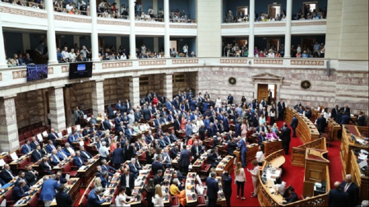 Η ορκωμοσία της νέας Βουλής