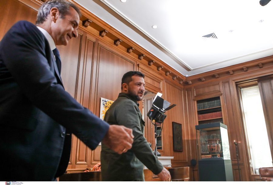 Μητσοτάκης Ζελένσκι