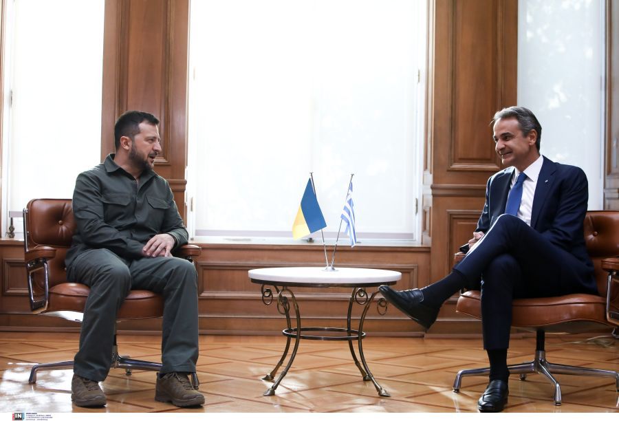 Μητσοτάκης Ζελένσκι