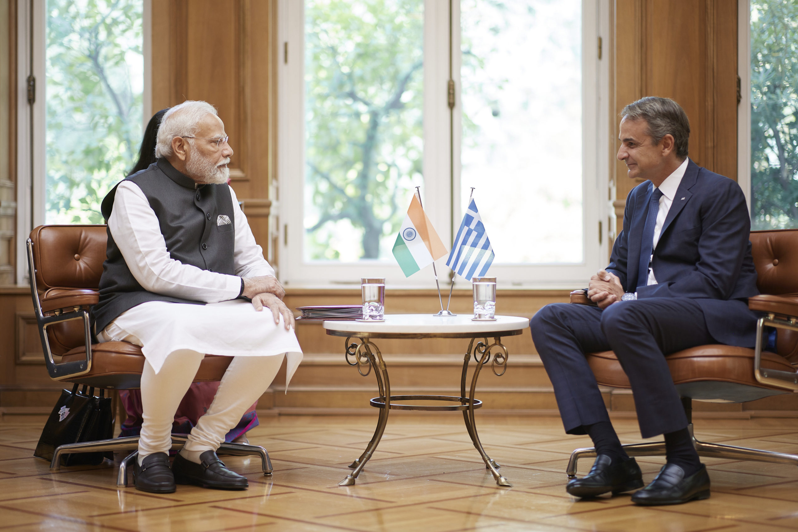 Δείτε LIVE τις δηλώσεις Μητσοτάκη – Μόντι