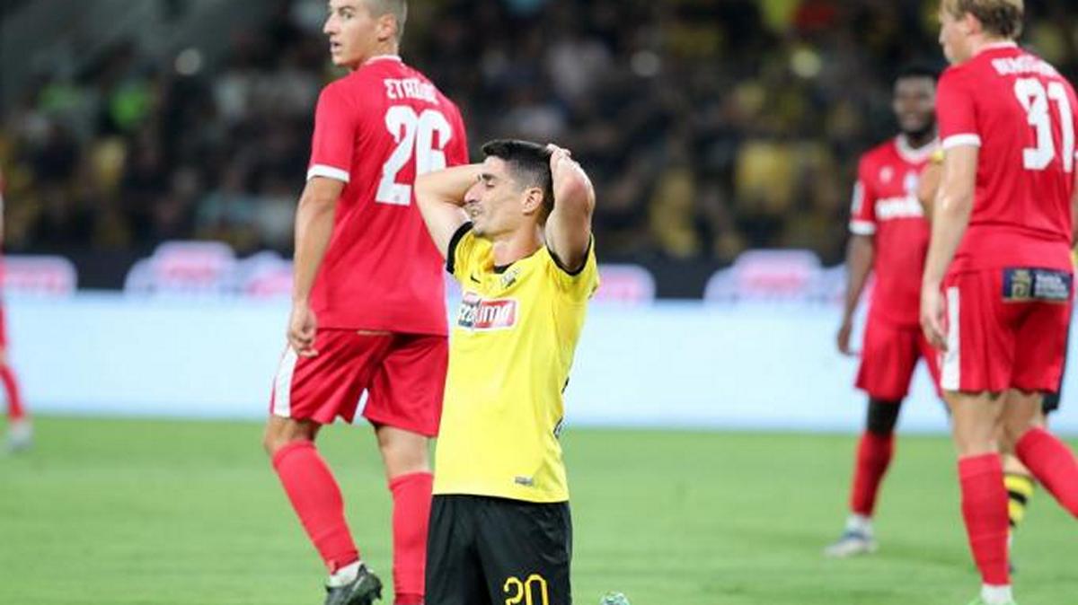 Super League: ΑΕΚ – Πανσερραϊκός 1-1 – Με το μυαλό στην Άνβερπ ξεκίνησε με… στραβοπάτημα