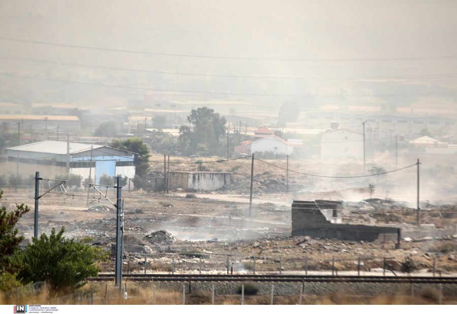 Φωτιά στον Ασπρόπυργο