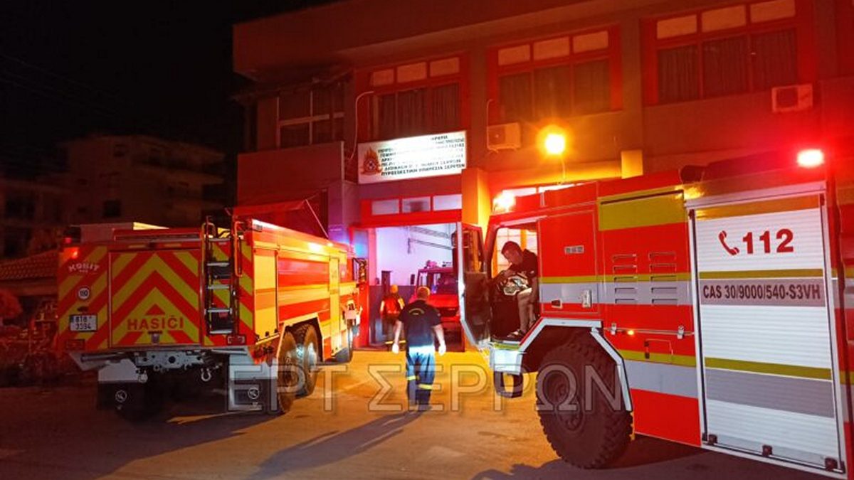 Σέρρες: Έφτασαν από τον Προμαχώνα οι Τσέχοι πυροσβέστες με προορισμό τον Έβρο – ΦΩΤΟ & ΒΙΝΤΕΟ