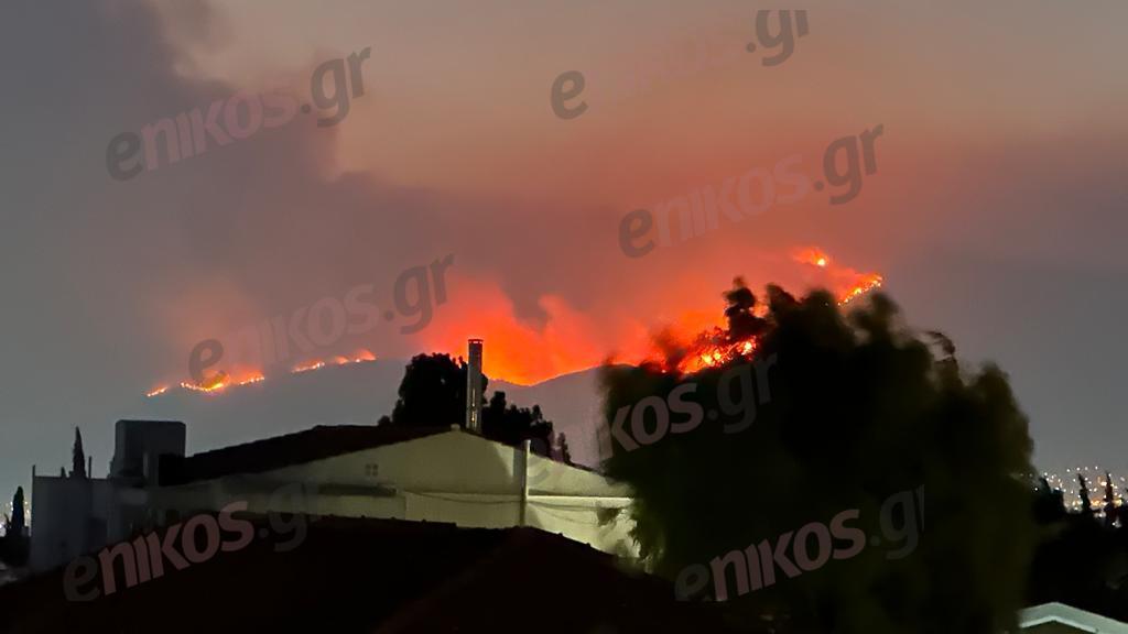 φωτιά Πάρνηθα