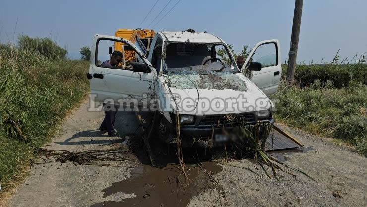 Θρήνος στην Λαμία: Σκοτώθηκαν σε τροχαίο δύο ξαδέλφια – Το αυτοκίνητο έπεσε σε αρδευτικό κανάλι