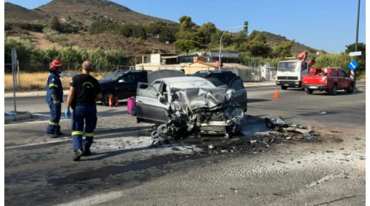 Τροχαίο στην Λεωφόρο Λαυρίου