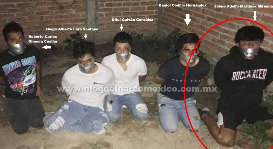 Φωτογραφίες από τη δολοφονία 5 νέων στο Μεξικό