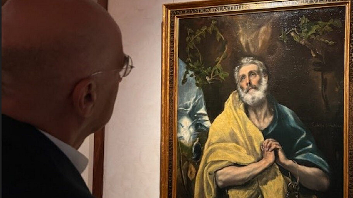 Ο ΥΕΘΑ Νίκος Δένδιας στο μουσείο El Greco στο Τολέδο