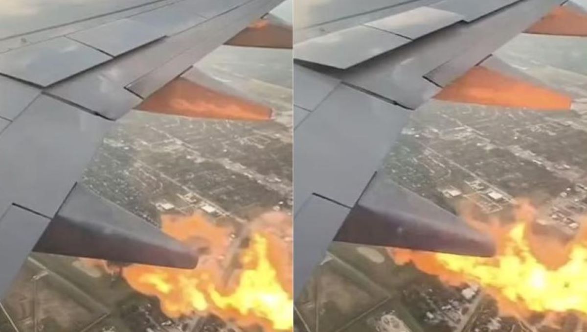 αεροπλάνο φωτιά