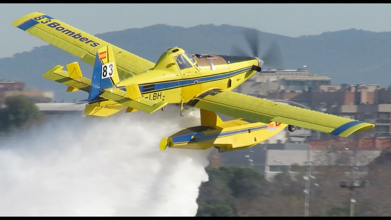 Φωτιά στην Αλεξανδρούπολη: Έφτασαν στο αεροδρόμιο τα Air Tractors από την Κύπρο