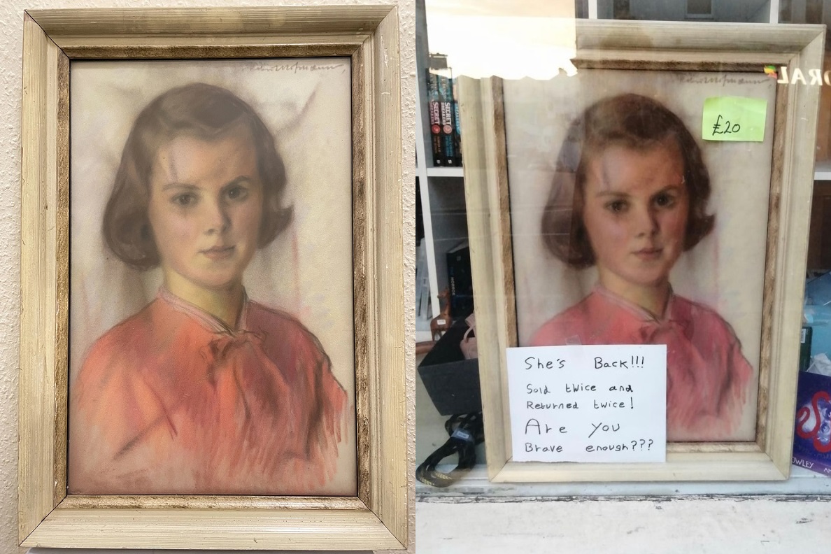 Βρετανία Καταραμένο πορτρέτο