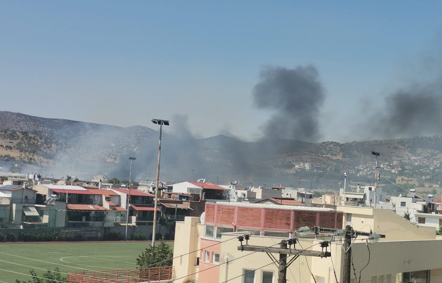 Φωτιά στην Μαγνησία