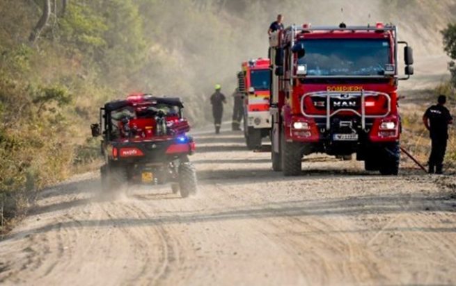 Φωτιά στην Ροδόπη