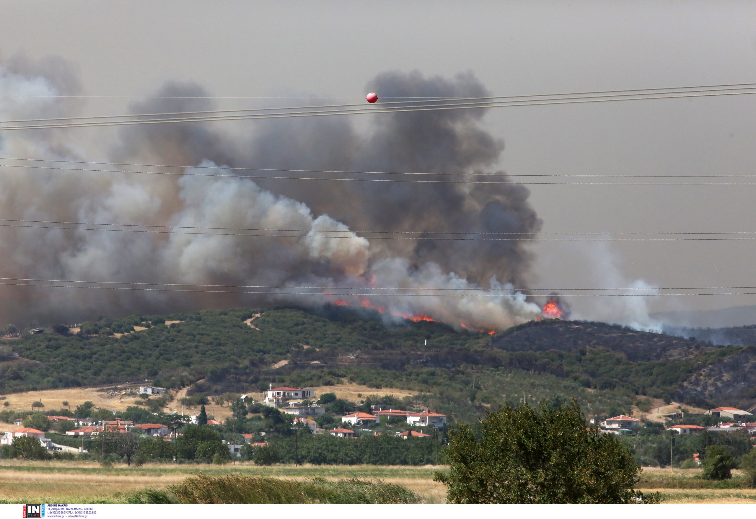Φωτιά Αλεξανδρούπολη