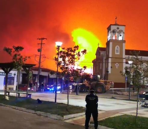 Πύρινος εφιάλτης στην Αλεξανδρούπολη – Οι φλόγες κοντά στον Άβαντα – Δείτε το ΒΙΝΤΕΟ