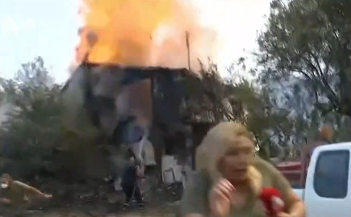 Φωτιά Αλεξανδρούπολη Έκρηξη