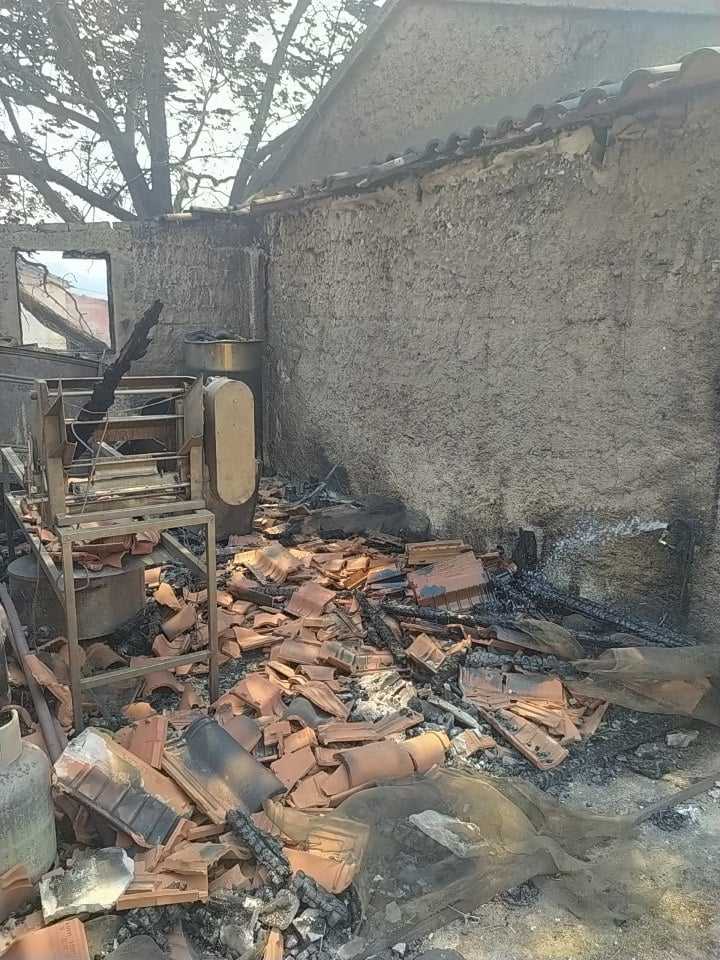 Φωτιά Αλεξανδρούπολη Έβρος Ζημιές