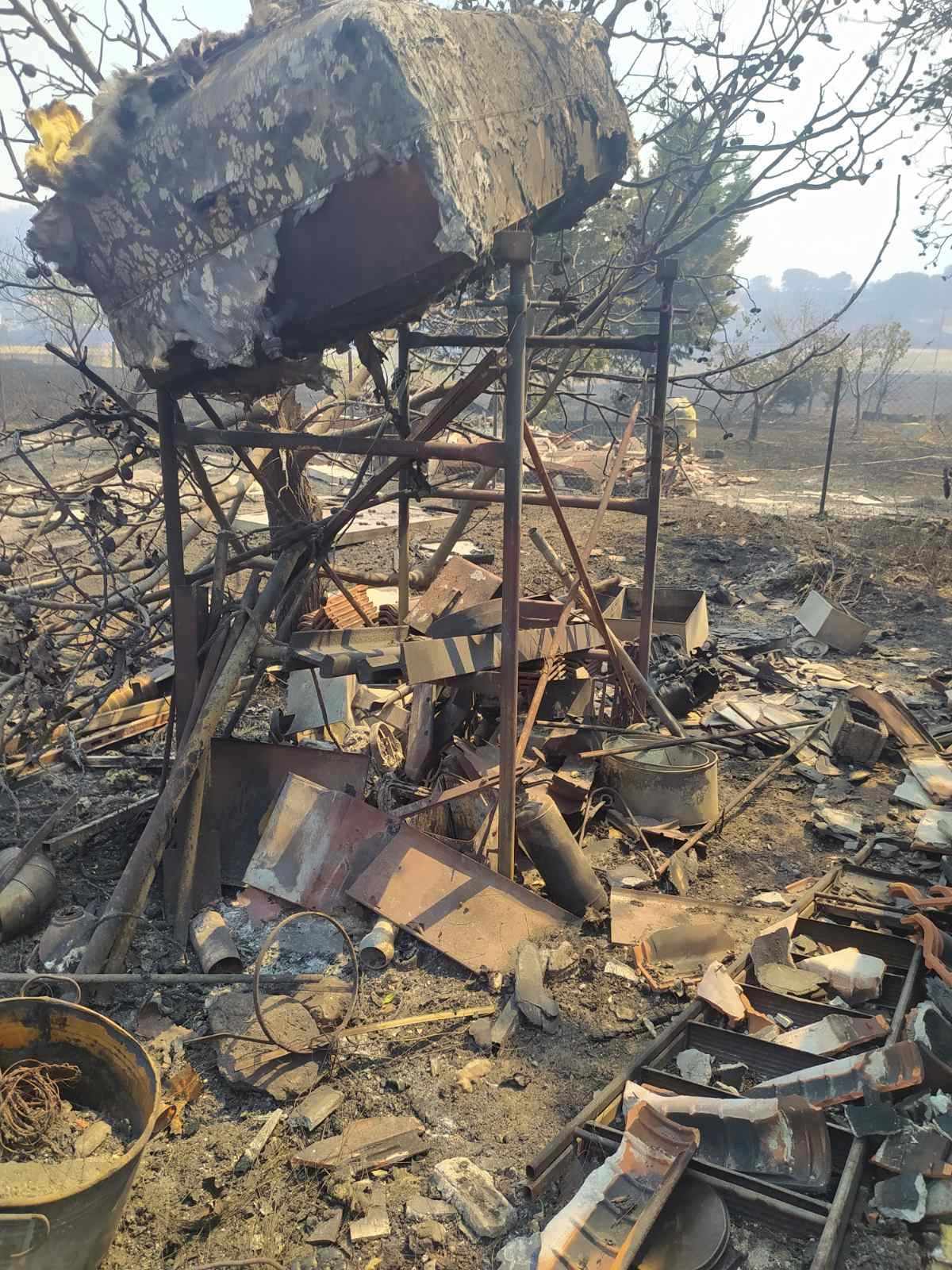 Φωτιά Αλεξανδρούπολη Έβρος Ζημιές