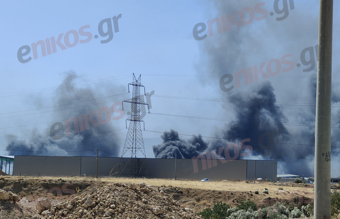 Φωτιά Ασπρόπυργος