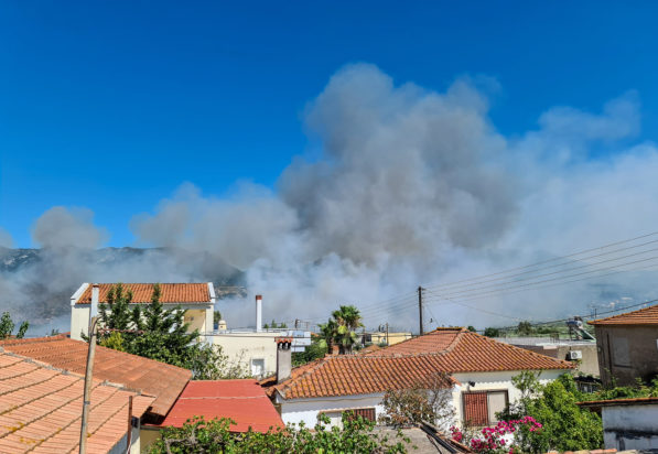 φωτιά Μεσσηνία Ασπροπουλιά