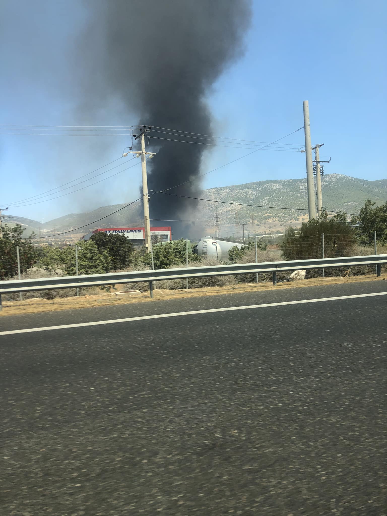 Φωτιά Ασπρόπυργος