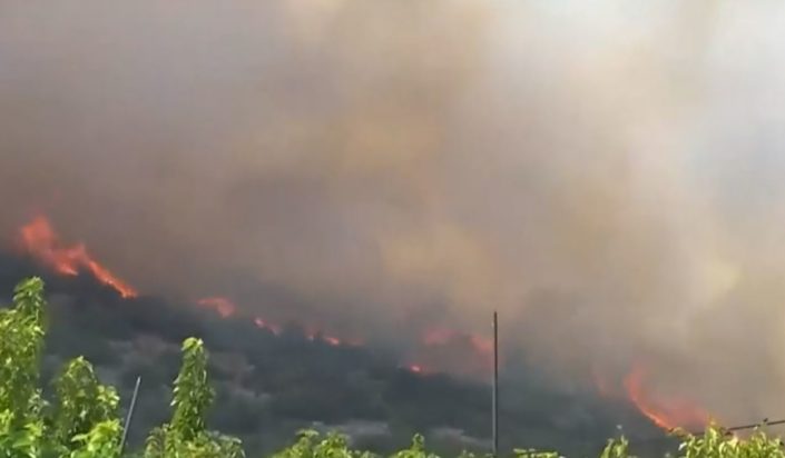 Φωτιά Αυλώνας