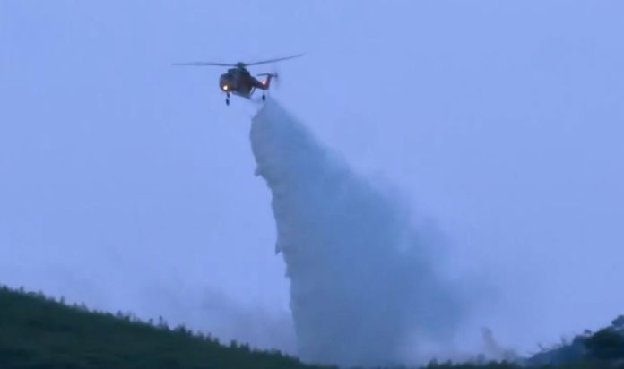 Φωτιά διόδια Ελευσίνας