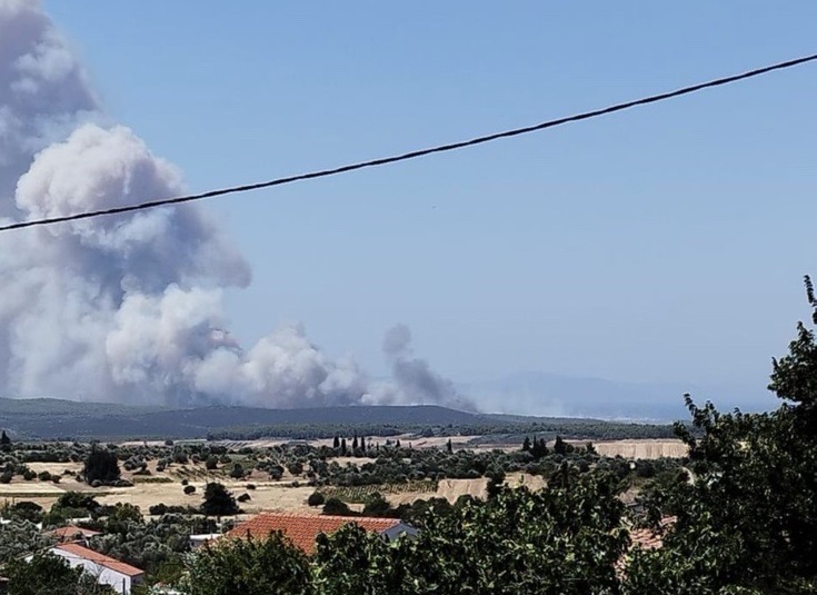 Φωτιά Εύβοια