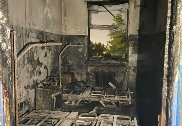 Φωτιά στο Γενικό Κρατικό Νικαιας