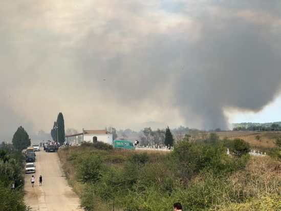 Φωτιά Οινόη Ορεστιάδα