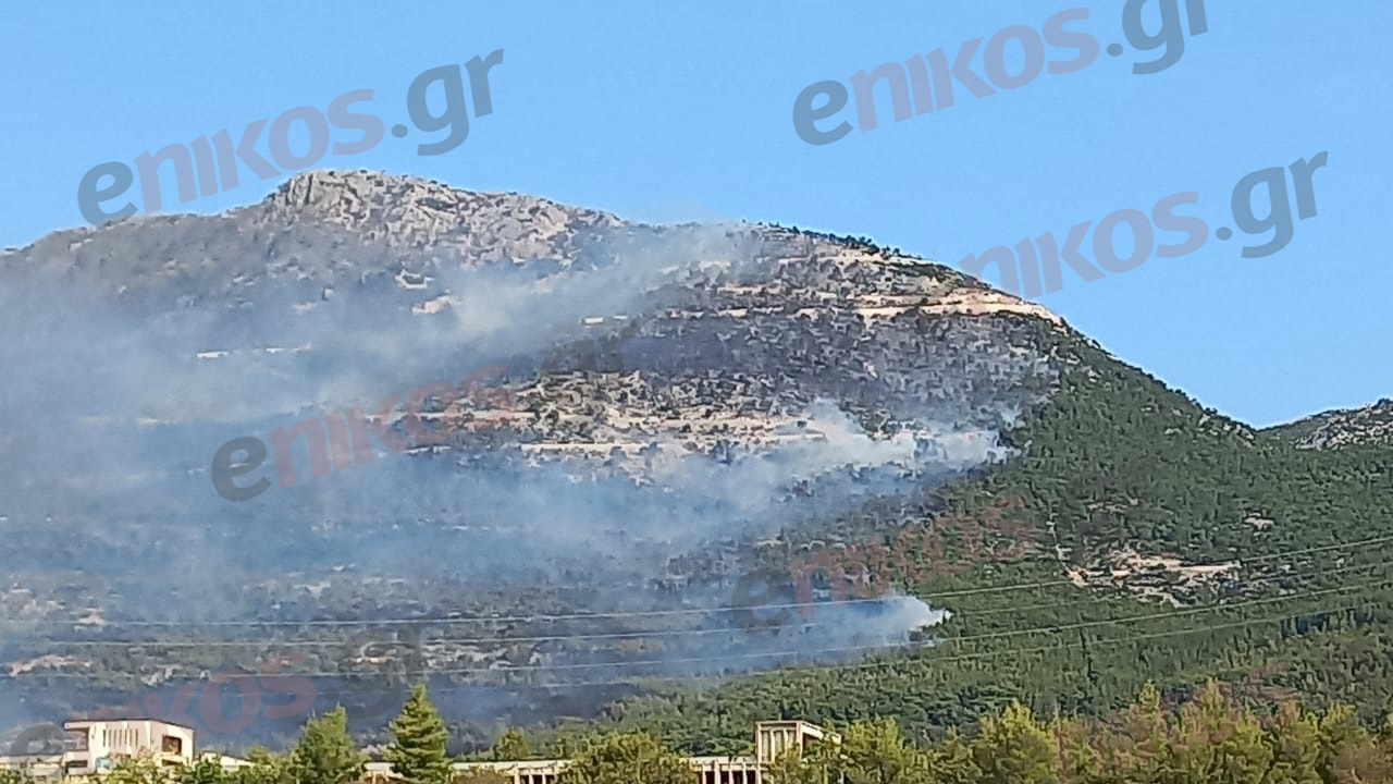 Φωτιά στην Πάρνηθα