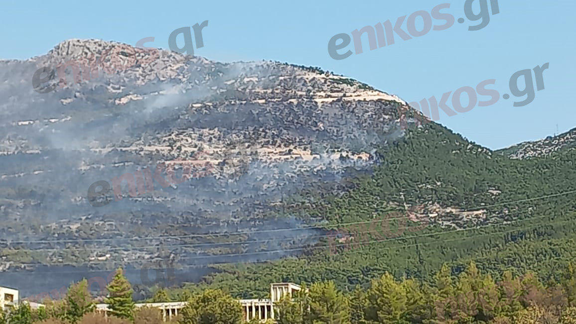 Φωτιά στην Πάρνηθα