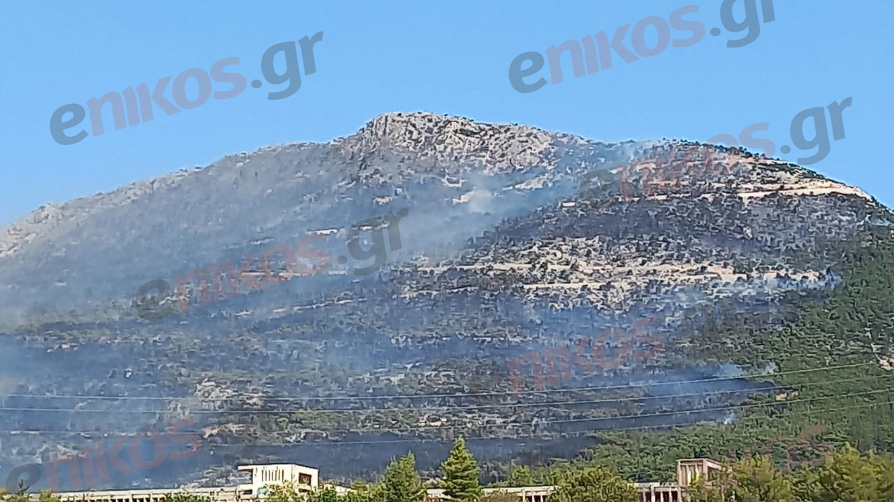 Φωτιά στην Πάρνηθα