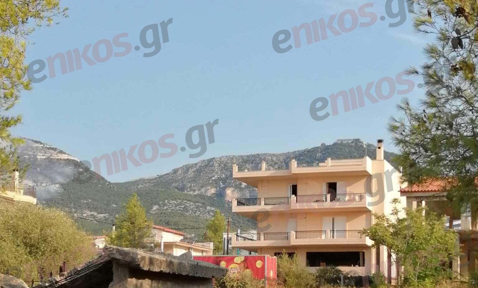 Φωτιά στην Πάρνηθα