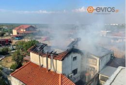Φωτιά σε σπίτι στην Αλεξανδρούπολη