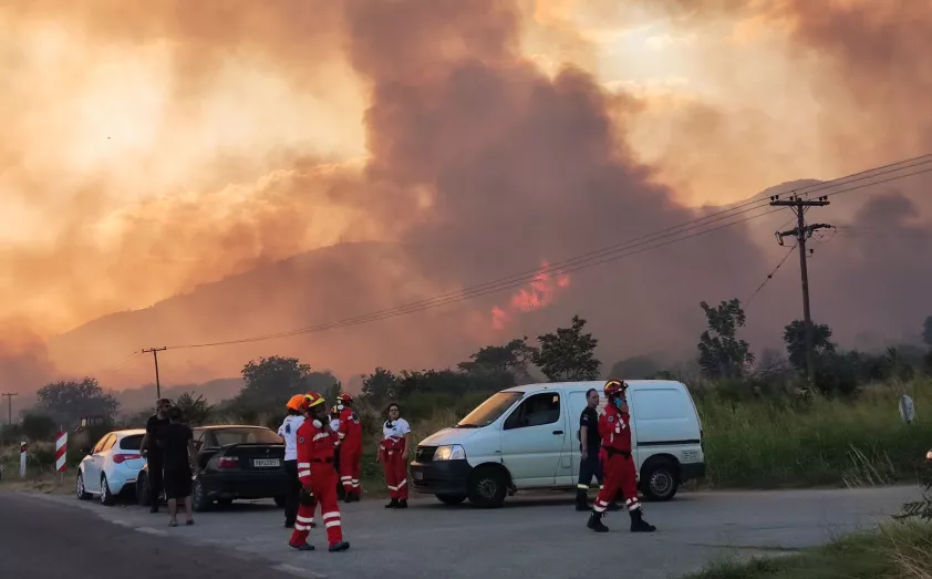 φωτιά Ροδόπη